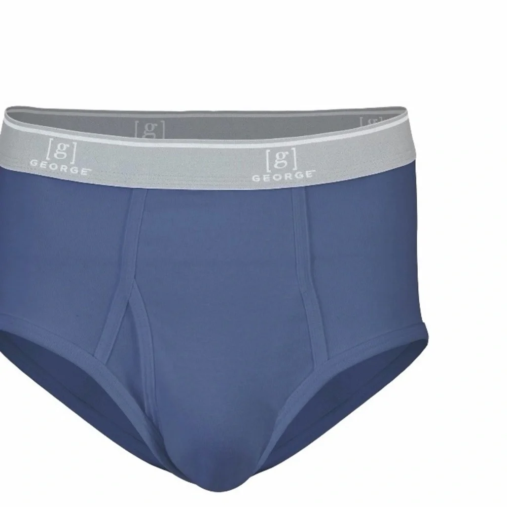 George Men's Mid Rise Briefs, 6-Pack Sz 3XL (48-50)